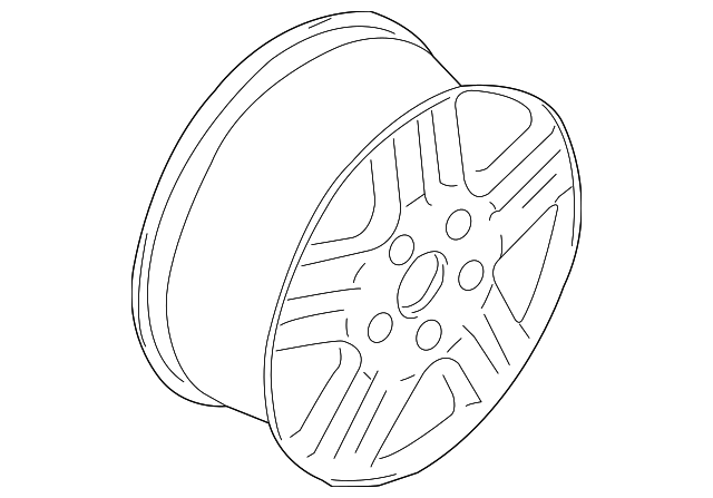 Wheel, Alloy 7L6-601-025-T-Z31 - View 3