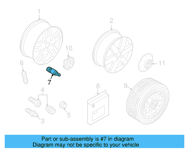 Valve Stem 4D0-601-361 - View 14