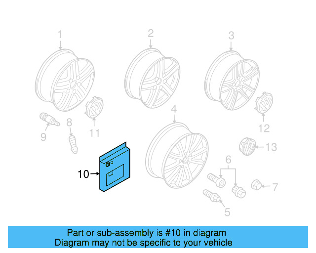 Center Cap 7L6-601-149-RVC - View 18