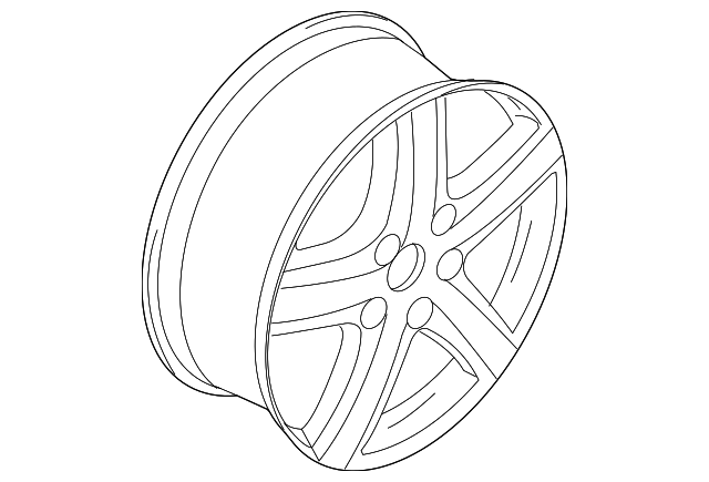 Wheel, Alloy 7L9-601-025-E-QQ9