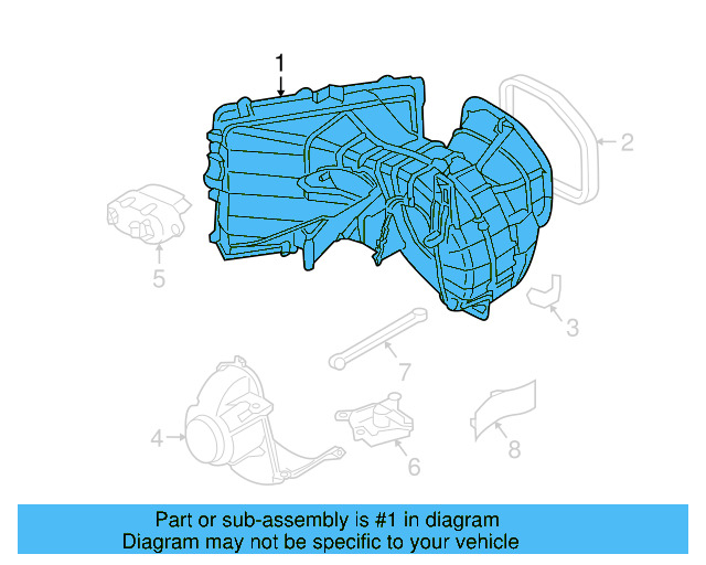 Blower Case 7L0-815-153-B - View 6