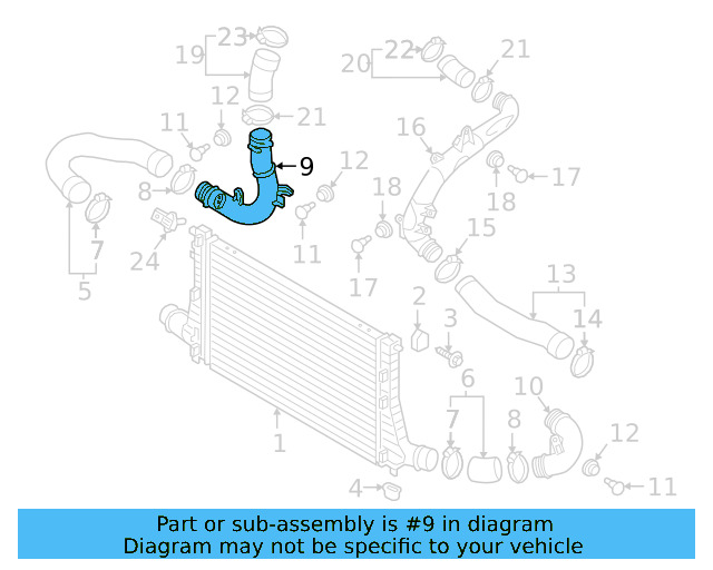 Air Pipe 3QF-145-770-A - View 12