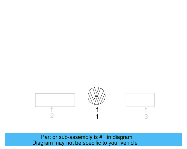 Emblem 5K0-853-630-B-ULM - View 22