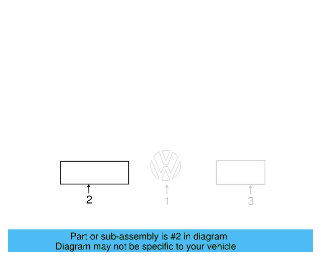 Emblem 5K0-853-630-B-ULM - View 34