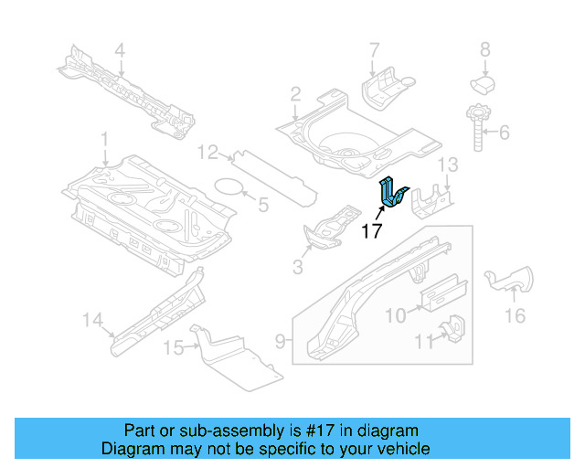 Mount Bracket 1J0-804-298 - View 4