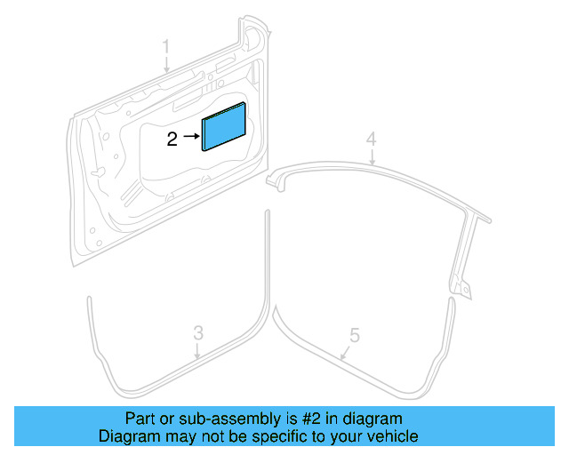 Sound Absorber 3C8-864-237-A - View 7