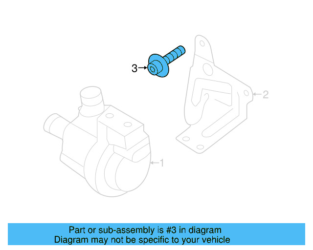 Mount Bracket Bolt N-106-981-01