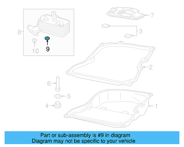 Oil Cooler O 09G-321-181 - View 7