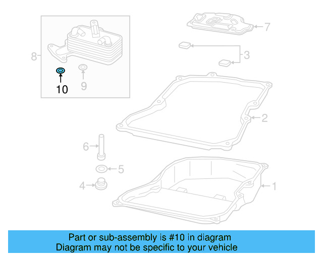 Oil Cooler O 09G-321-181 - View 6