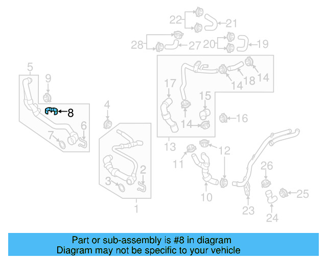 Lower Hose Holder 5N0-121-093-C - View 9