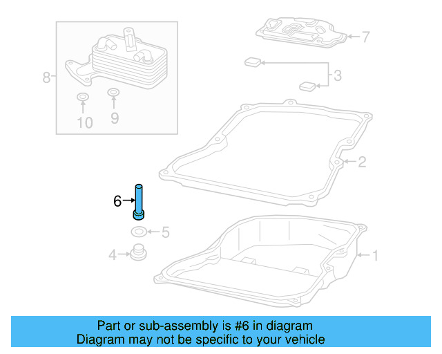 Drain Plug Pipe 09G-321-363-H - View 9