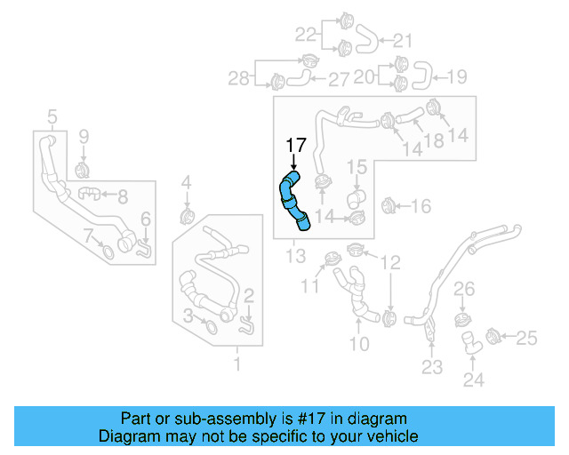 Hose 04L-122-058-D - View 11