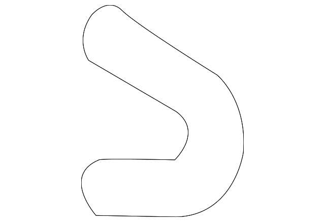 Engine Coolant Hose 04L-121-058-F