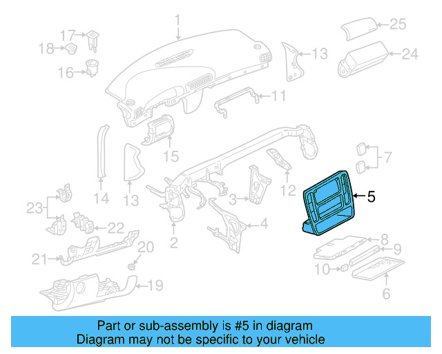 Center Bracket 3B0-858-071-2AQ - View 3