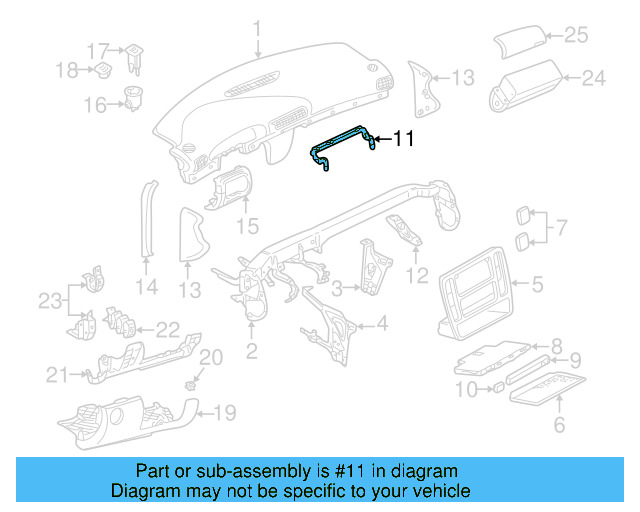 Lower Retainer 3B0-858-385-A - View 5