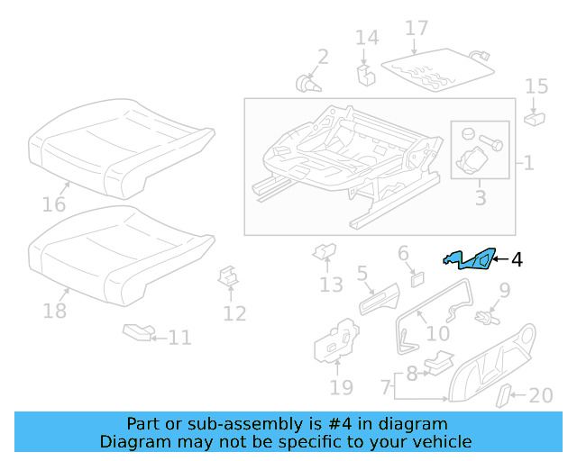 Adjust Lever 5GM-881-092-A - View 8