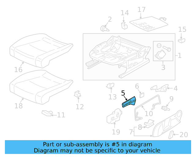Adjust Handle 5GM-882-251-82V - View 8