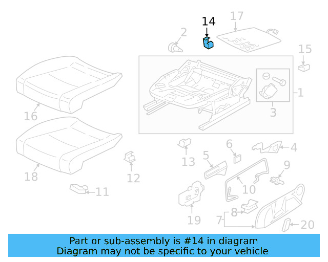 Track End Cover 8E0-881-347-E-9B9 - View 41