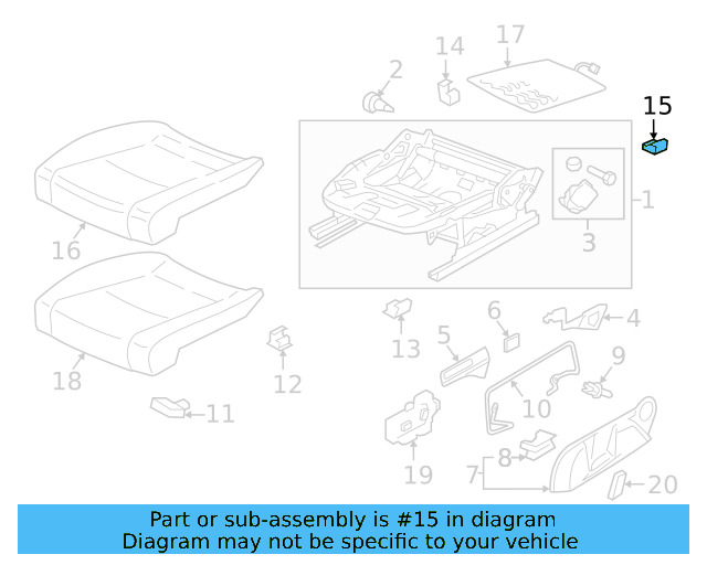 Track End Cover 8E0-881-347-E-9B9 - View 49