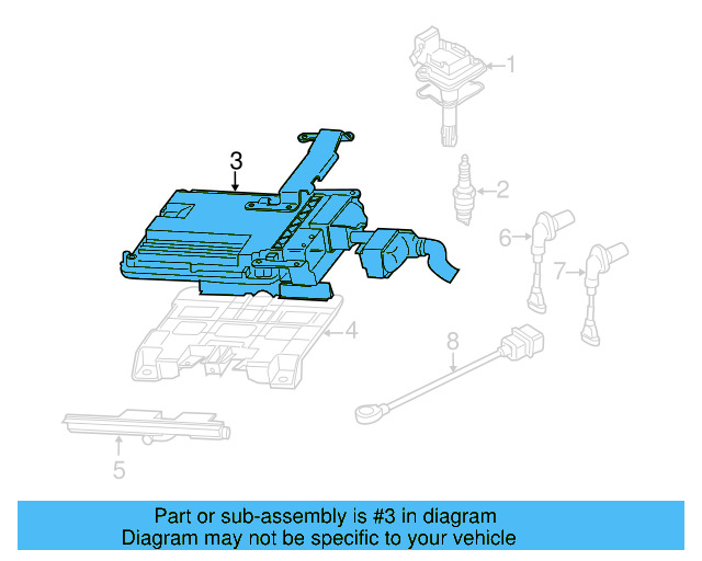 ECM 1K0-907-115-AL - View 6