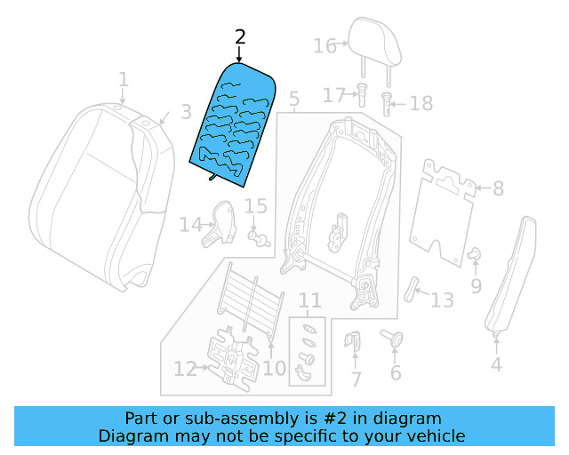 Seat Back Frame Screw WHT-002-796 - View 28