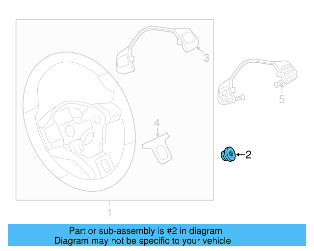 Steering Wheel 1K8-419-091-BR-G0L