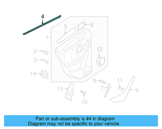 Belt Weather 5K6-839-479-B-5AP - View 6