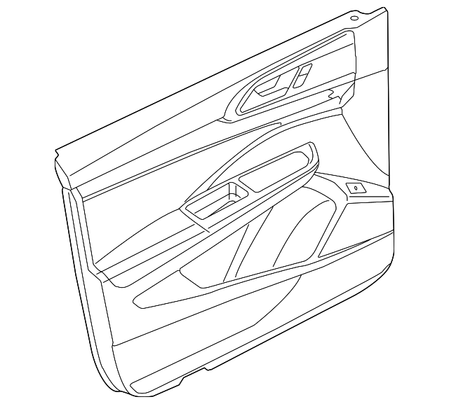 Door Trim Panel 2GJ-867-012-AA-LOX