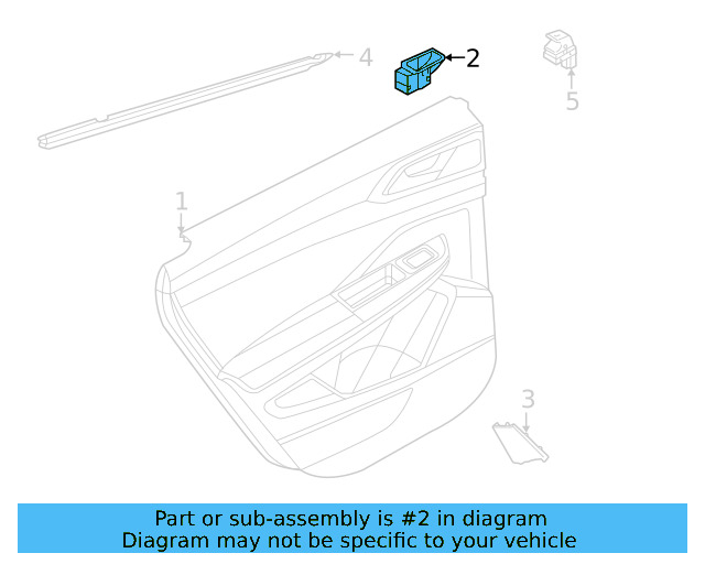 Switch Bezel 2GJ-868-345-82V - View 5