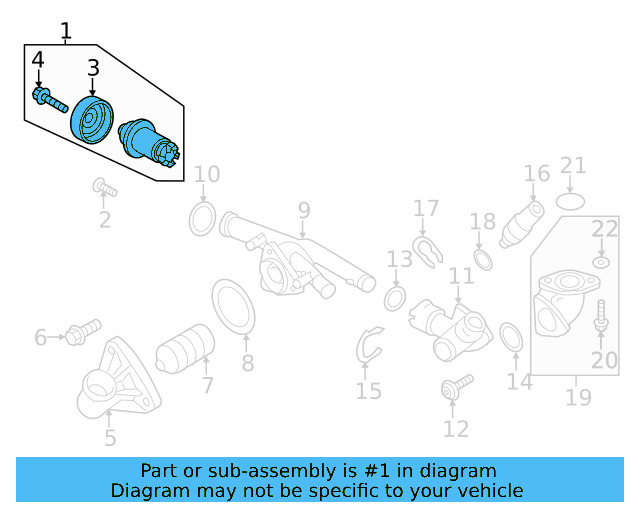Water Pump 03H-121-008-M - View 8