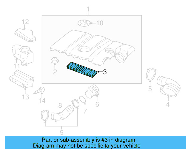 Air Filter 07K-129-620 - View 16