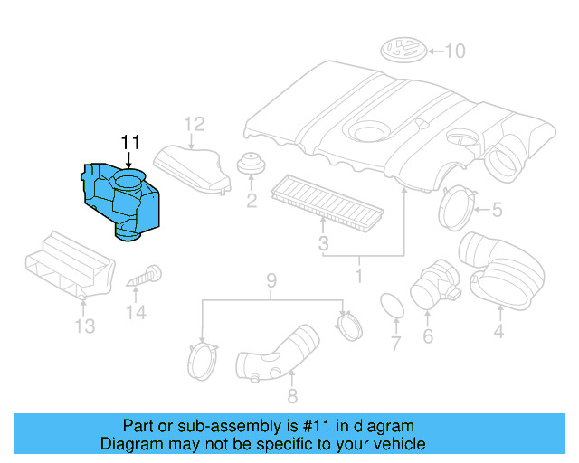 Engine Air Intake Hose Bolt N-909-936-01 - View 45