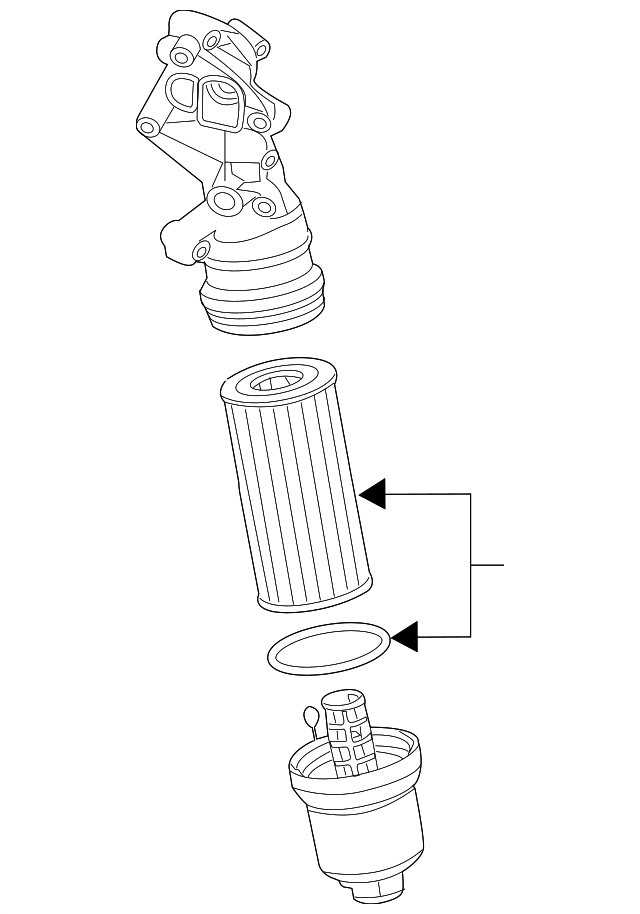 Oil Filter Housing Gasket 07K-115-441 - View 5