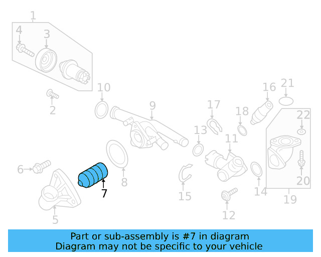 Thermostat 03H-121-113-E - View 11