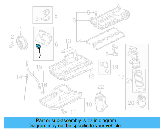 Engine Timing Cover Gasket N-900-411-02 - View 8