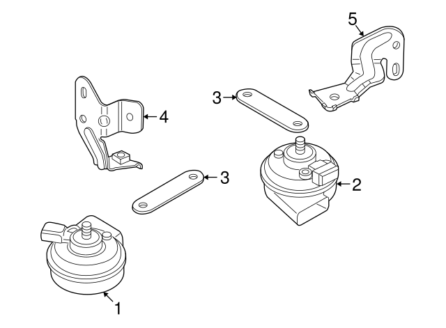 High Note Horn 3DD-951-223-B - View 4