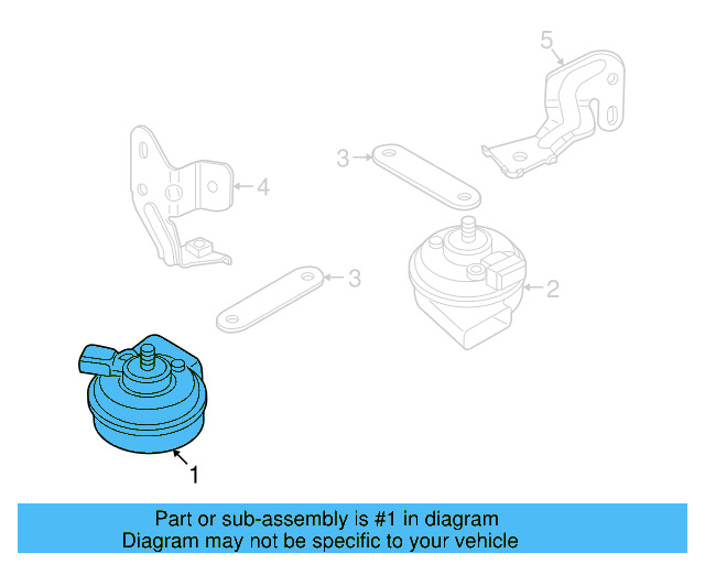 High Note Horn 3DD-951-223-B