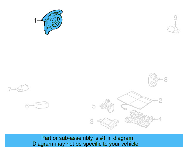 Clock Spring 5C0-959-653 - View 14