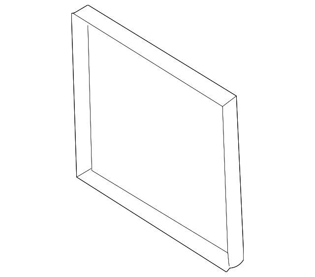 A/C Evaporator Core Seal 1K0-820-080 - View 66