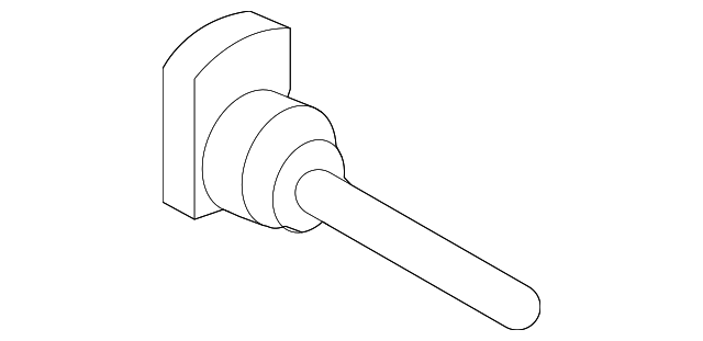 HVAC Heater Mode Door Lever 1K0-898-002-A