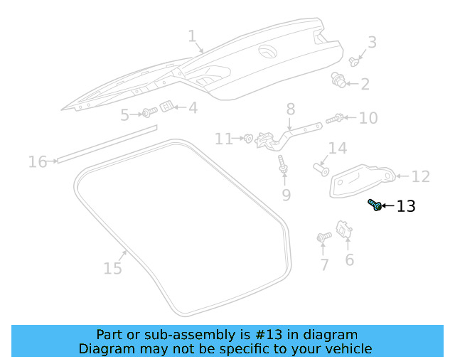 Inner Cover Retainer 6Q0-867-333 - View 31