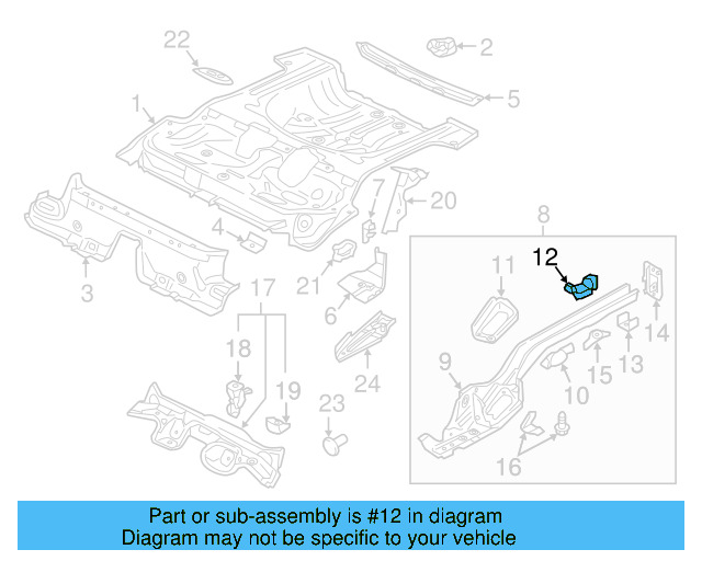 Reinforcement 5Q0-804-795 - View 9