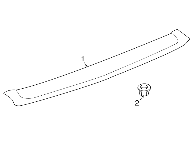 Spoiler Nut N-906-636-03 - View 2