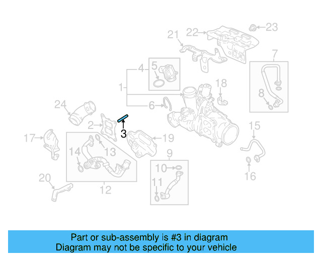 Turbocharger Stud N-912-317-01 - View 6