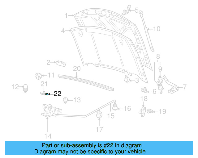 Switch Bracket 1H0-953-246-A - View 7
