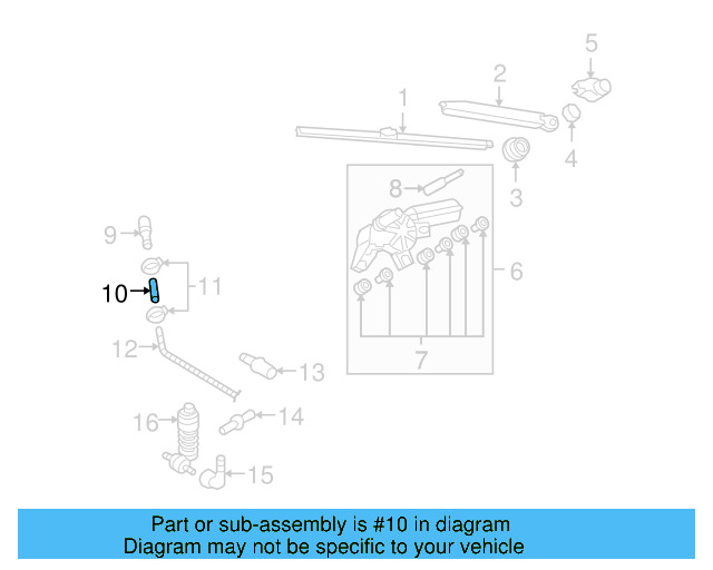 Hose 2D0-955-962 - View 110