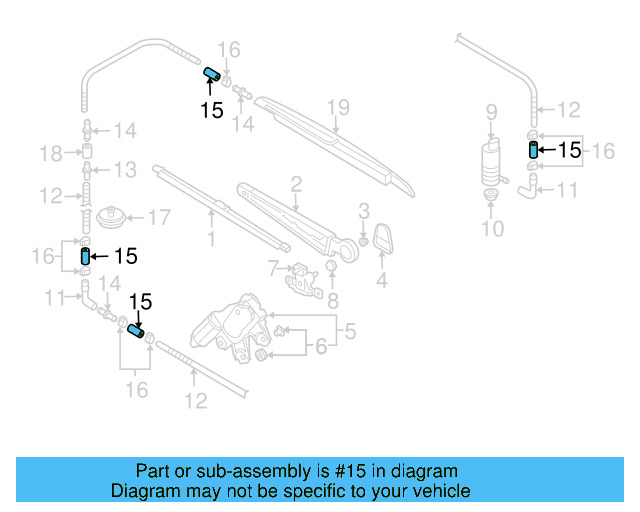 Hose 2D0-955-962 - View 22