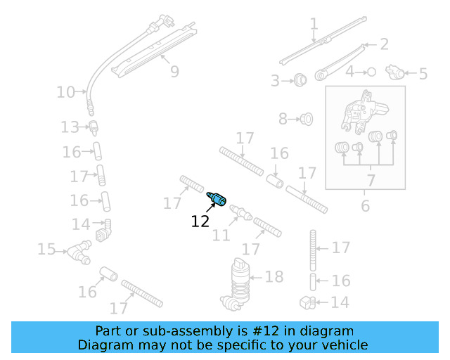 Hose 2D0-955-962 - View 34