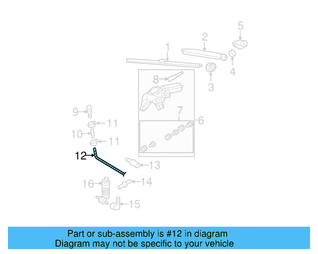 Hose 2D0-955-962 - View 46