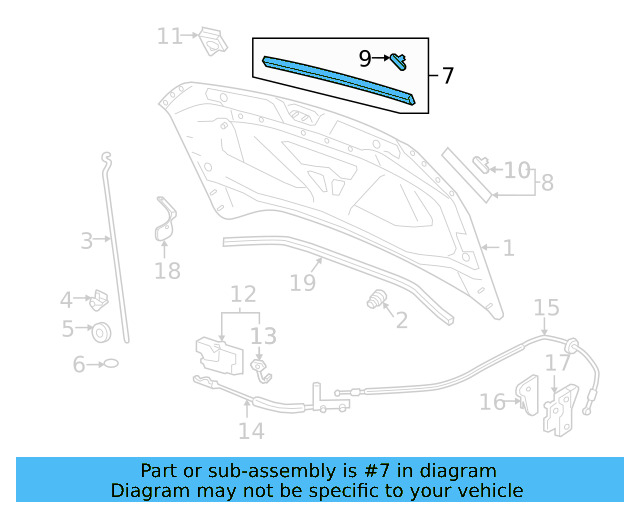 Weatherstrip 2GG-823-707